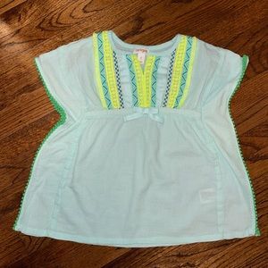 Cat & Jack 3T mint colored coverup